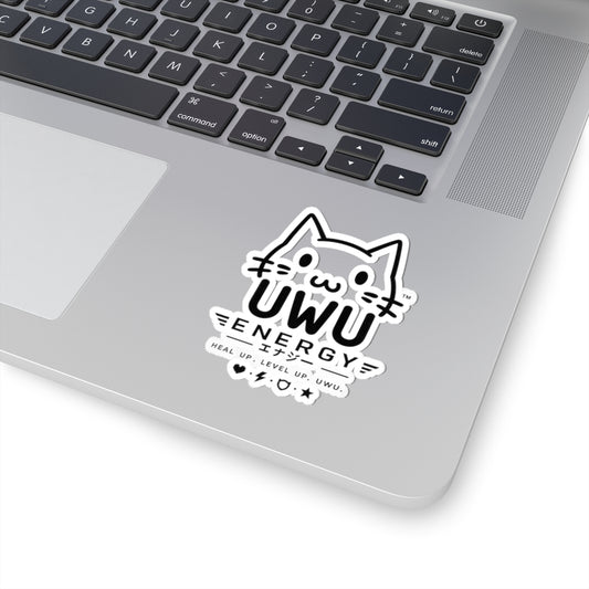 UWU Energy Mio Sticker —  Vinyl Decal (Heal Up, Level Up)