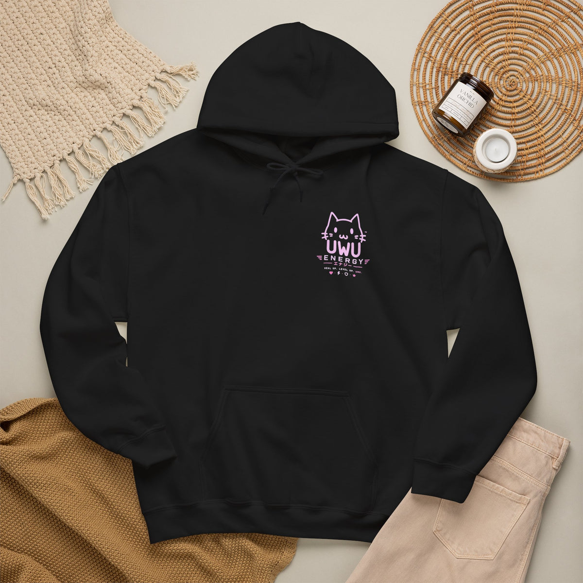 🖤 The UwU Energy Cozy Hoodie
