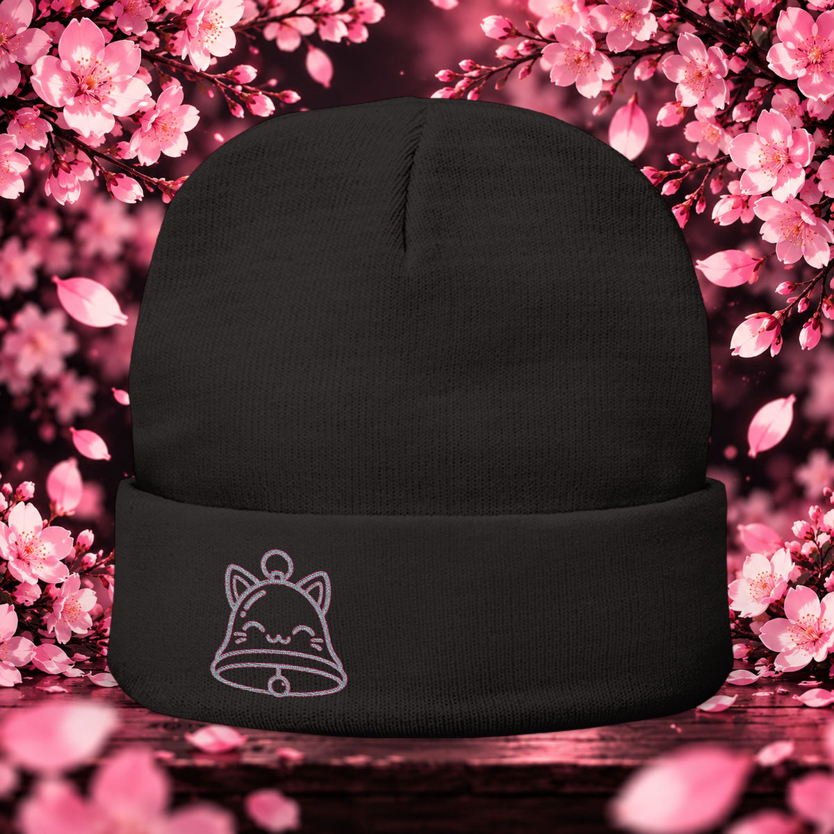 Embroidered UwU Cafe Beanie