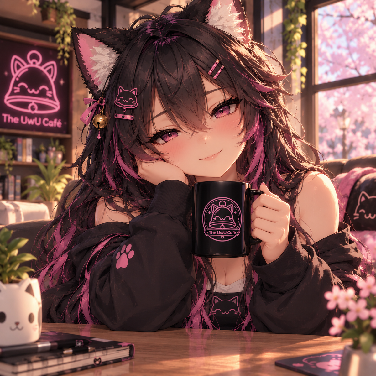 The UwU Café Mug, 15oz